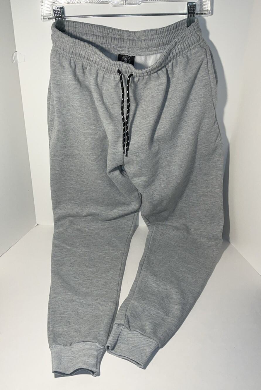 Street Rules Clothing Co Gray Polyester Sweat Pants Mens Medium Preowned